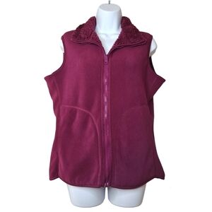 Natural Reflections Fleece Reversible Vest